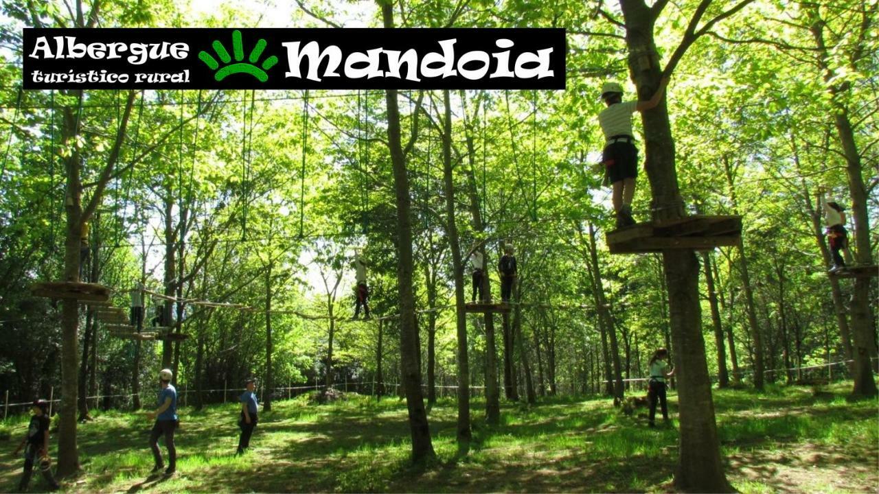 Albergue Mandoia Aterpetxea Аранцасу Екстер'єр фото